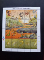 SIERRA LEONE MI-NR. 1806-1825 KLEINBOGEN POSTFRISCH(MINT) DINOSAURIER 1992 - Prehistorics