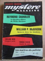 Ellery Queen Mystère Magazine N172 Editions Opta Avril 1962 - Sin Clasificación