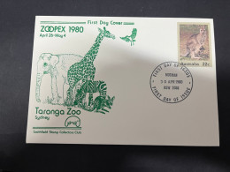 21-5-2024 (5 Z 44) Australia FDC - 1 Cover - ZOOPEX Philatelic Stamp Show Sydney (kangaroo) - Filatelistische Tentoonstellingen