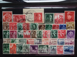GERMANIA III REICH - Lotto Serie Complete - Timbrate + Spese Postali - Used Stamps