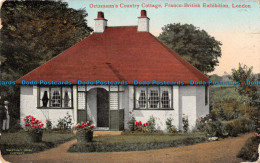R099556 Oetzmanns Country Cottage. Franco British Exhibition. London. Valentines - Sonstige & Ohne Zuordnung