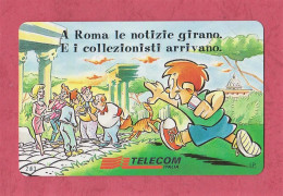 Italia - Italy- New, Nuova. Prepaid Phone Card, TELECOMI Talia Colleziona Roma- Ed.Cellograf,  Ex. 31.12.00 - Public Ordinary