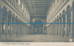 R100373 Roma. Chiesa Di S. Paolo. Interno. No 10. B. Hopkins - Monde