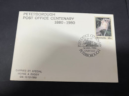 21-5-2024 (5 Z 44) Australia FDC - 3 Covers - Peterborough Post Office Centenary 1980 - Posta