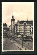 AK Brno, Strassenbahn Am Kino  - Tramways