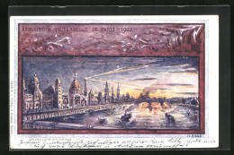 Künstler-AK Paris, Exposition Universelle De 1900, Les Pavillons Des Nations  - Exhibitions