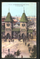 AK Leipzig, D. L.-G. 23. Wanderausstellung 1909, Eingang Zum Ausstellungsgelände  - Expositions