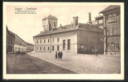 AK Josefstadt / Josefov / Jaromer, Gasthof Bürgerliches Brauhaus  - Tchéquie