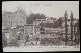 63 - St  AMANT-TALLENDE - Le Chateau Vue Prise Du Pont Sur La Monne - Other & Unclassified