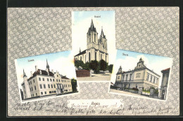 AK Repin, Kostel, Zamek, Skola  - Tchéquie