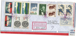 United States REGISTERED Letter Via Yugoslavia 1967 McLean VA - Covers & Documents