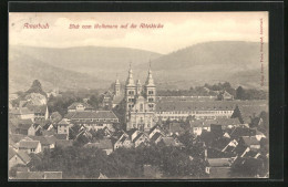 AK Amorbach /Odenwald, Blick Vom Wolkmann Auf Abteikirche  - Amorbach