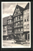 AK Wertheim A. Main, Marktplatz Mit Konditorei  - Wertheim