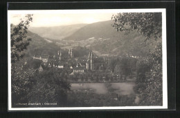 AK Amorbach I. Odenwald, Totalansicht Mit Kirche Und Flusspartie  - Amorbach