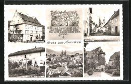 AK Amorbach I. Odenwald, Finanzamt, Gasthaus Zur Pulvermühle Und Heimatmuseum  - Amorbach