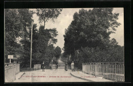 CPA Ailly-sur-Somme, Avenue De St-Sauveur  - Autres & Non Classés
