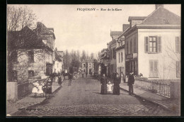 CPA Picquigny, Rue De La Gare  - Picquigny