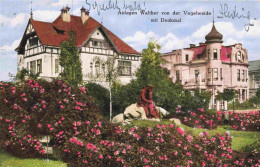 73977468 Dux_Sudeten_Duchcov_CZ Anlagen Walther Von Der Vogelweide Mit Denkmal - Tchéquie