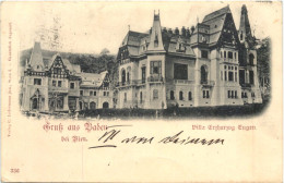 Gruss Aus Baden Bei Wien - Villa Erzherzog Eugen - Baden Bei Wien