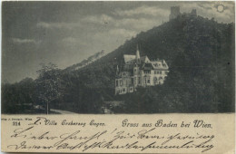 Gruss Aus Baden Bei Wien - Villa Erzherzog Eugen - Baden Bei Wien