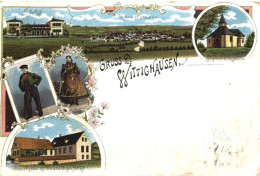Gruss Aus Wittighausen - Litho - Other & Unclassified