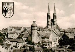 73906165 Goerlitz  Sachsen Altstadtblick Mit Peterskirche Und Nicolaiturm - Görlitz