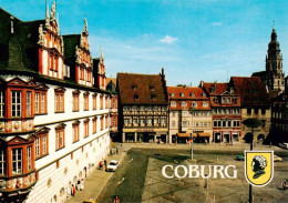 73906115 Coburg Marktplatz Stadthaus Morizkirche - Coburg