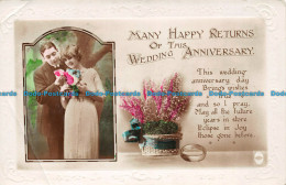 R100386 Many Happy Returns Of This Wedding Anniversary. This Wedding Anniversary - Monde