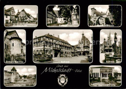 73867334 Michelstadt Marktbrunnen Kelletal Schloss Fuerstenau Einharts Basilika  - Michelstadt