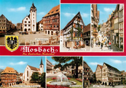 73867271 Mosbach Baden Marktplatz Haus Kickelhain Hauptstrasse Palmsches Haus Un - Mosbach