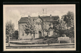 AK Osterburg I. Altm., Vor Dem St. Georg Hospital  - Osterburg