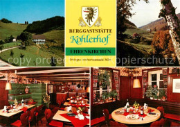 73867203 Ehrenkirchen Berggaststaette Kohlerhof Restaurant Landschaftspanorama S - Autres & Non Classés