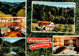 73867200 Bad Peterstal-Griesbach Waldgasthof Pension Palmspring Gaststube Landsc - Autres & Non Classés