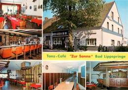 73867190 Bad Lippspringe Tanz-Cafe Zur Sonne Gastraum Bar Kegelbahn Bad Lippspri - Bad Lippspringe