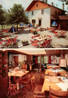 73867184 Herrenwies Forbach Restaurant Cafe Waldesruh Gastraum Terrasse - Autres & Non Classés