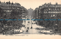R101045 Paris. Avenue De LOpera. LL. Levy Et Neurdein Reunis - Monde