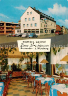 73867168 Rottendorf Wuerzburg Unterfranken Rasthaus Gasthof Zum Kirschbaum Resta - Autres & Non Classés