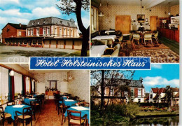 73867148 Friedrichstadt Eider Hotel Holsteinisches Haus Restaurant Garten Teich  - Autres & Non Classés