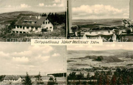 73833205 Hausen Witzenhausen Berggasthaus Mit Hirschberg Fensterblick Panorama B - Other & Unclassified