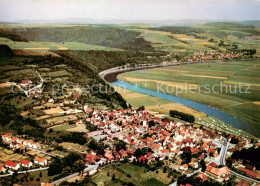 73833096 Polle Oberweser Fliegeraufnahme Polle Oberweser - Other & Unclassified