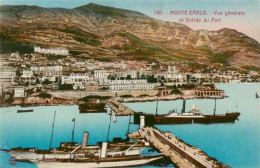 73799186 Monte-Carlo Monaco Vue Generale Et Entree Du Port  - Sonstige & Ohne Zuordnung