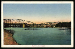 AK Brest, Eingestürzte Bugbrücke  - Russie