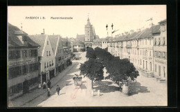 AK Ansbach I. B., Maximilianstrasse  - Ansbach