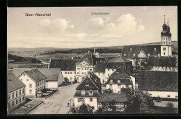 AK Obermarchtal, Teilansicht Mit Schlossstrasse  - Other & Unclassified