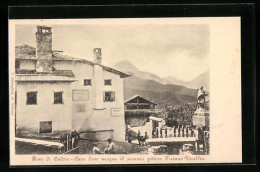 Cartolina Pieve Di Cadore, Casa Dove Nacque Il Sommo Sittore Tiziano Vecellio  - Other & Unclassified