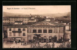 Cartolina Bagni Di Casciana, Le Terme E Panorama  - Sonstige & Ohne Zuordnung