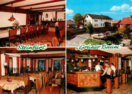 73759266 Steinfurt Kuelsheim Speisegaststaette Gruener Baum Gastraeume Bar Stein - Other & Unclassified