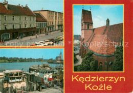 73759237 Kedzierzyn Kozle Kirche Schiffsanlegestelle Kedzierzyn Kozle - Polen