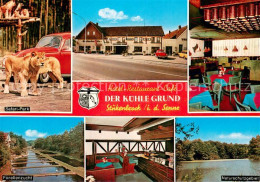 73759047 Stukenbrock Safari Park Hotel Restaurant Cafe Der Kuehle Grund Gastraeu - Altri & Non Classificati