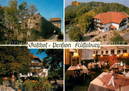 73759037 Bechtersbohl Gasthof Pension Kuessaburg Gastraum Garten Ruine Bechtersb - Other & Unclassified